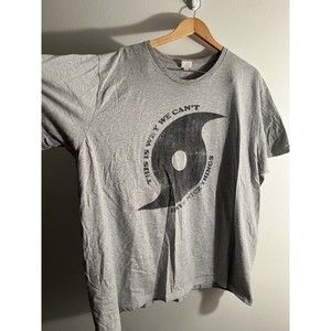 This is why we cant have nice things Logo Gray Tshirt Mens size 3XL